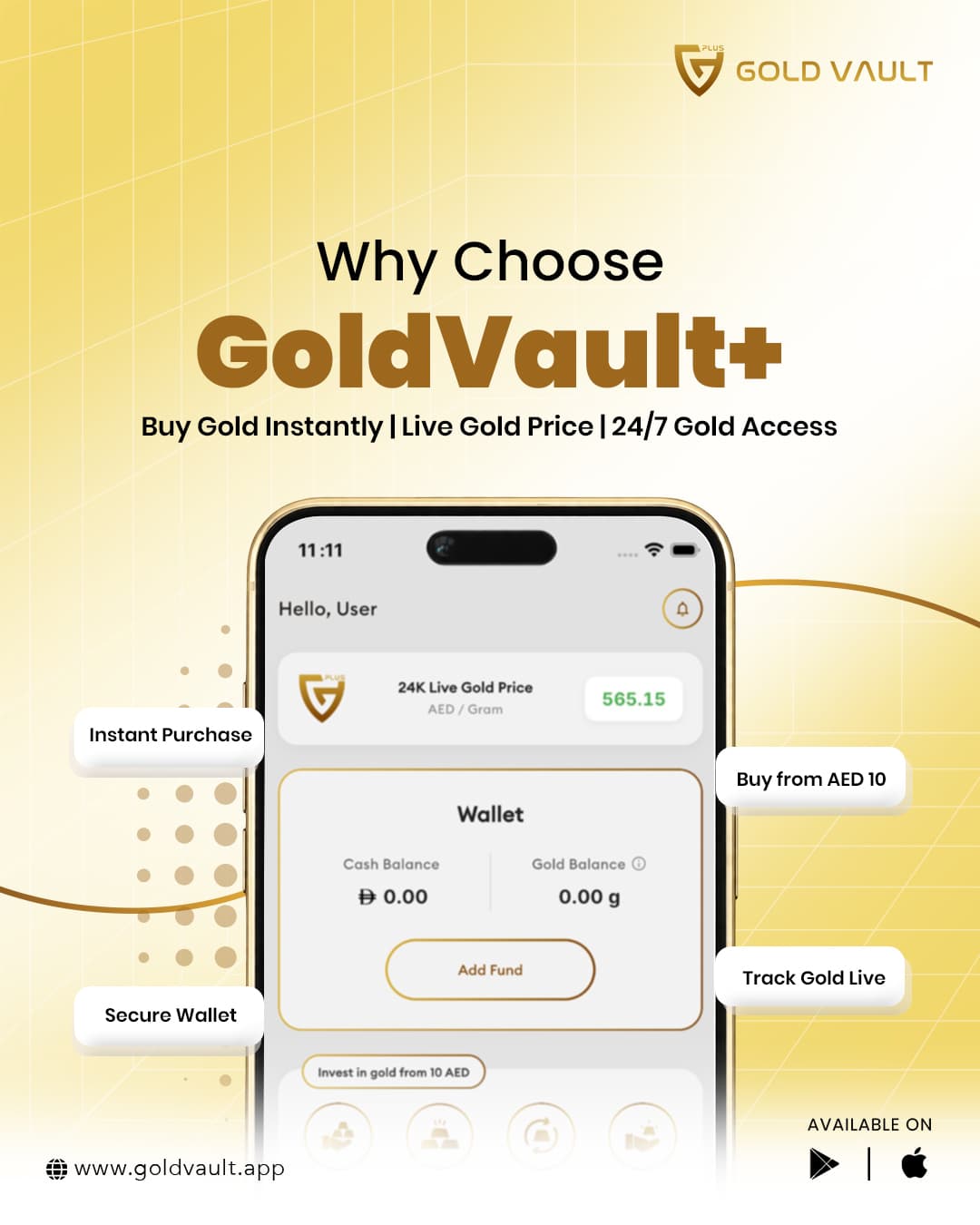 Buy Gold Instantly at Live Gold Prices